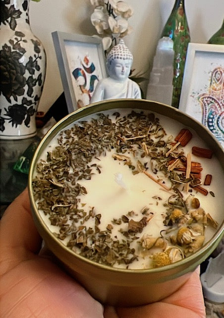 Money Stay With Me Candle - Keep Wealth & Financial Stability (8 oz)