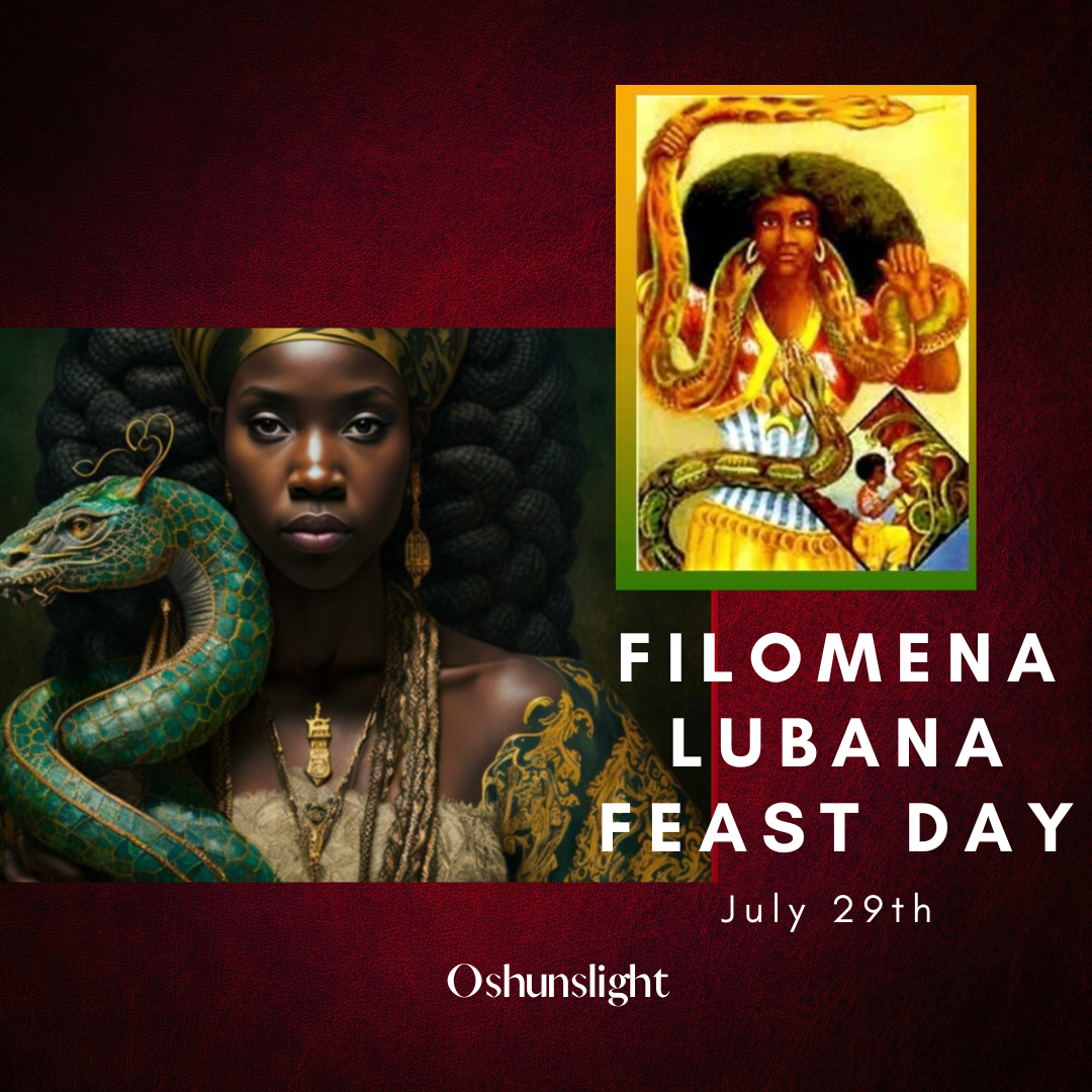Filomena Lubana Feast Day 7/29