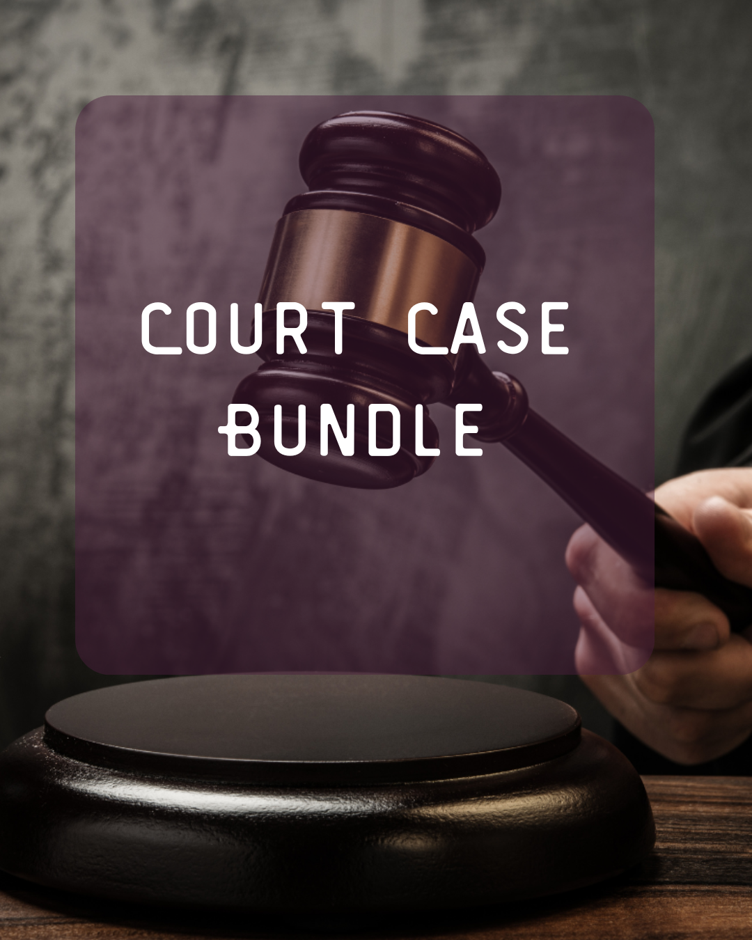 Court Case Bundle