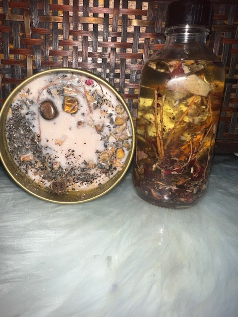 Freedom Candle & Oil Set - Release Bondage & Liberation Set