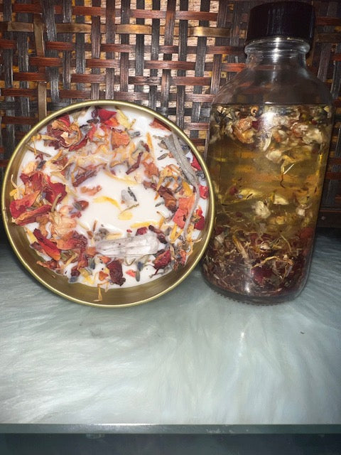 Energize Candle & Oil Set – Vitality & Spiritual Power