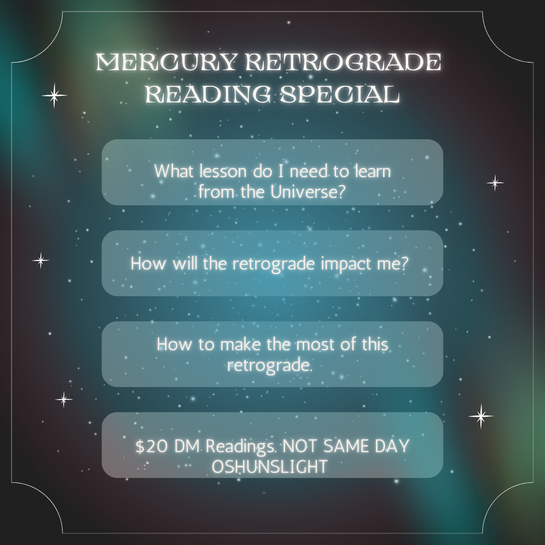 Mercury Retrograde Reading