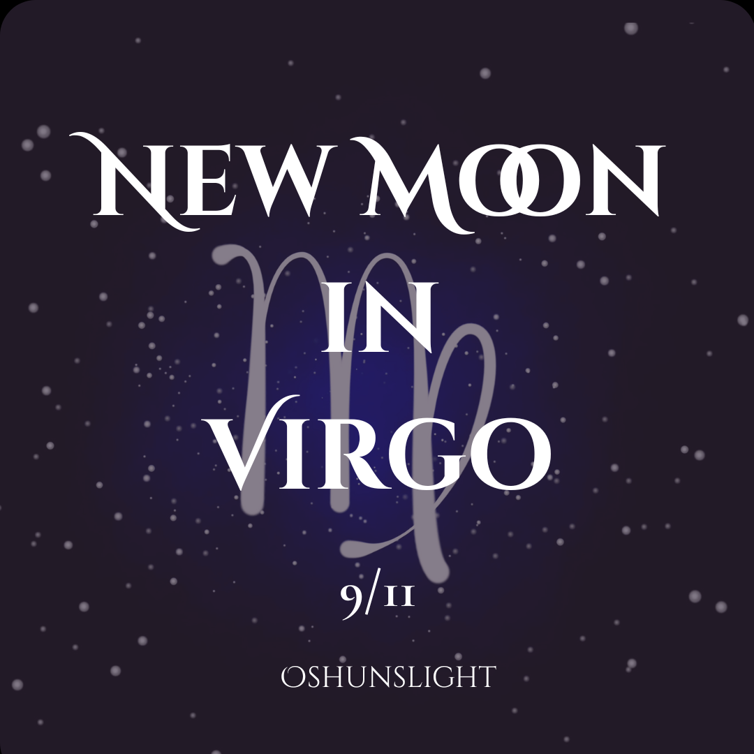 Virgo New Moon Run Me My Money, Job or Fast Luck 9/11