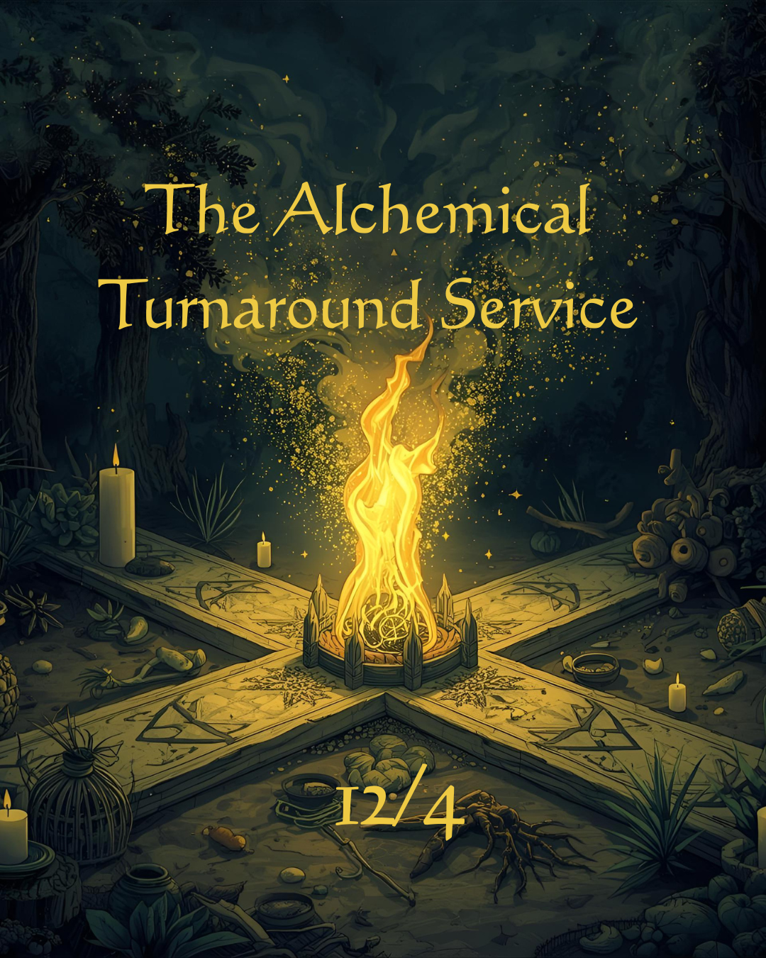 Alchemical Turnaround Ritual Service | 12/4