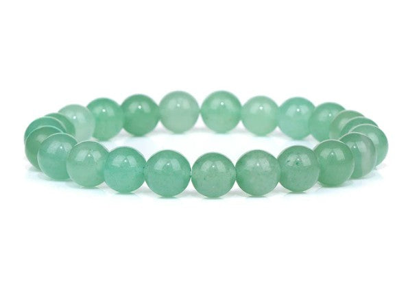 Reiki Infused 8 mm Green Aventurine Bracelet