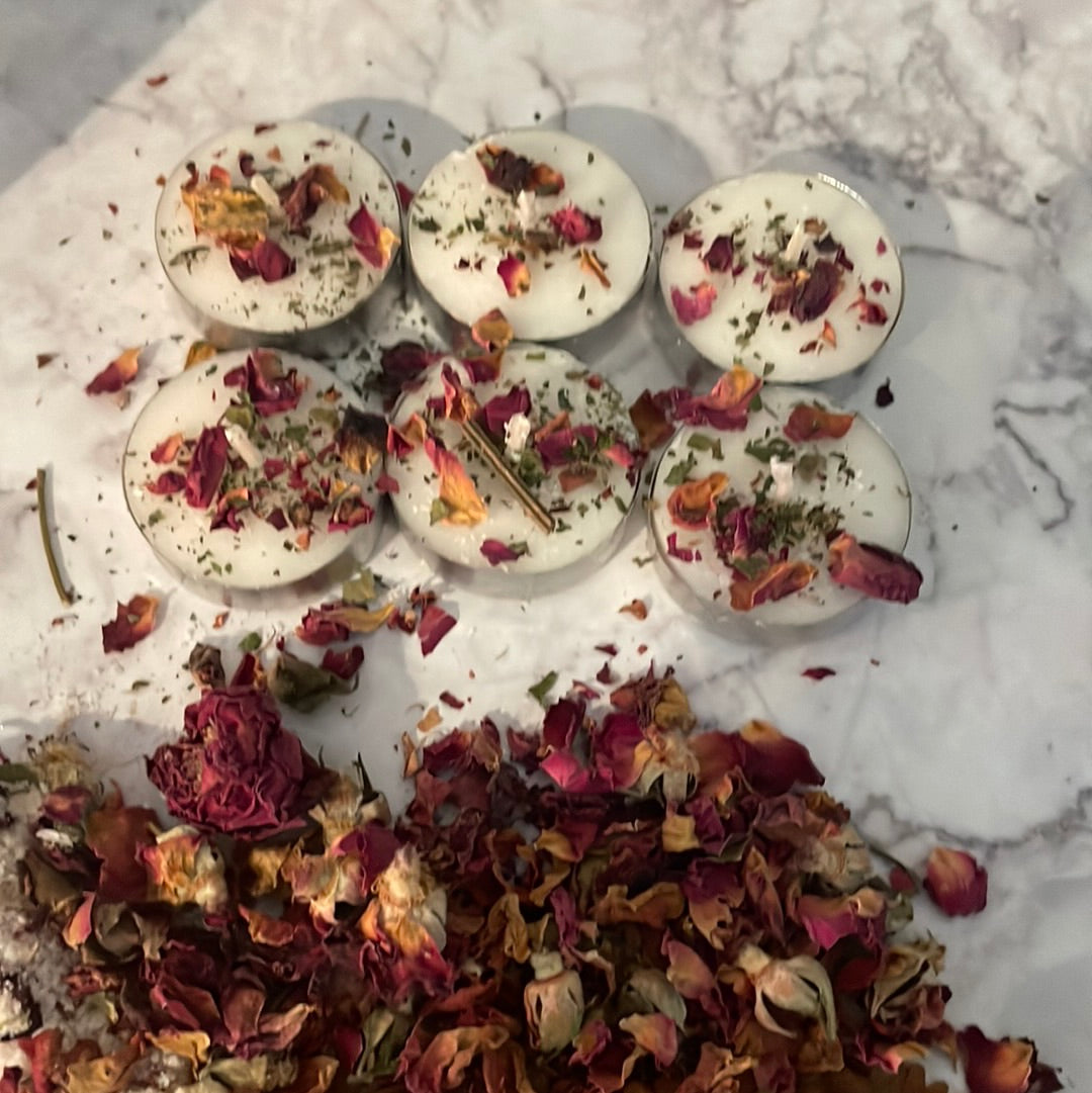 Mini Ritual Candles – Love, Strength & Renewal”)