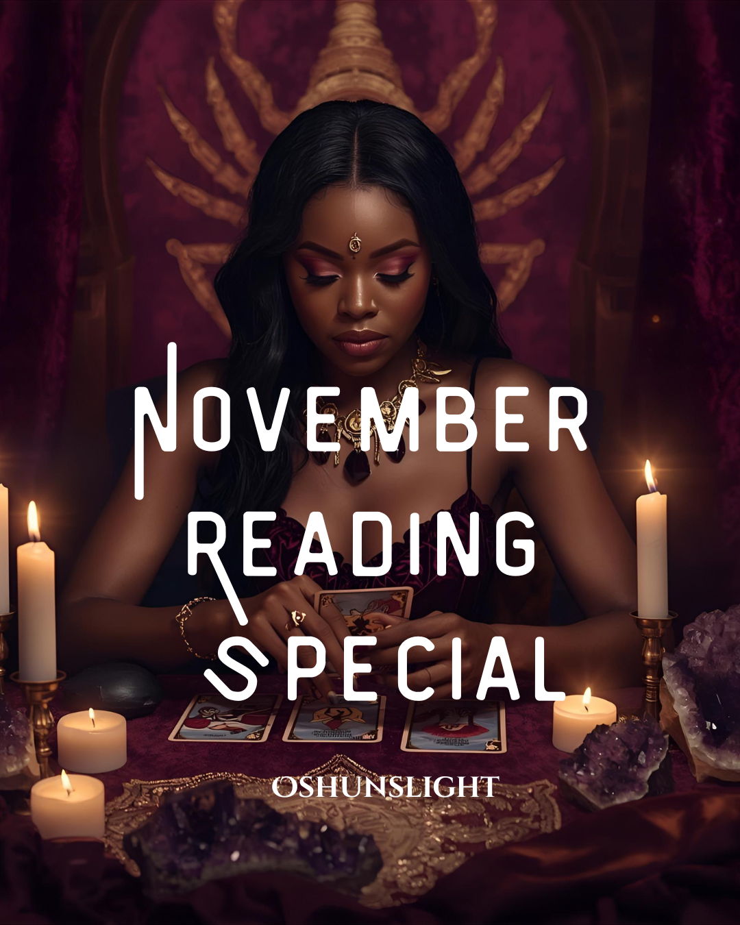 November Tarot Reading Special - Monthly Psychic Guidance