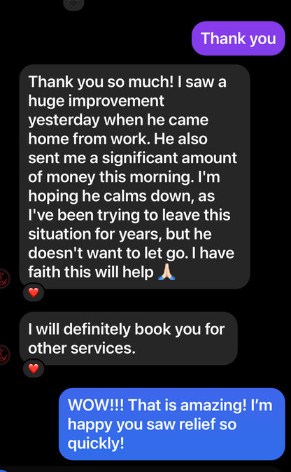 Domination Spell Service - Control & Command Situations