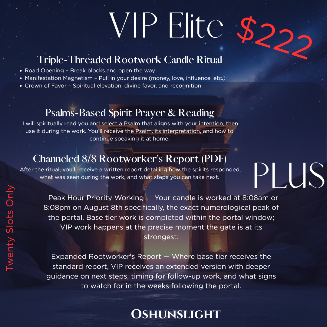 VIP ELITE: Gate of Gold: Lion’s Gate Rootwork Ritual