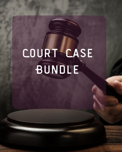 Court Case Bundle - Complete Legal Victory Kit with Candle & Oil