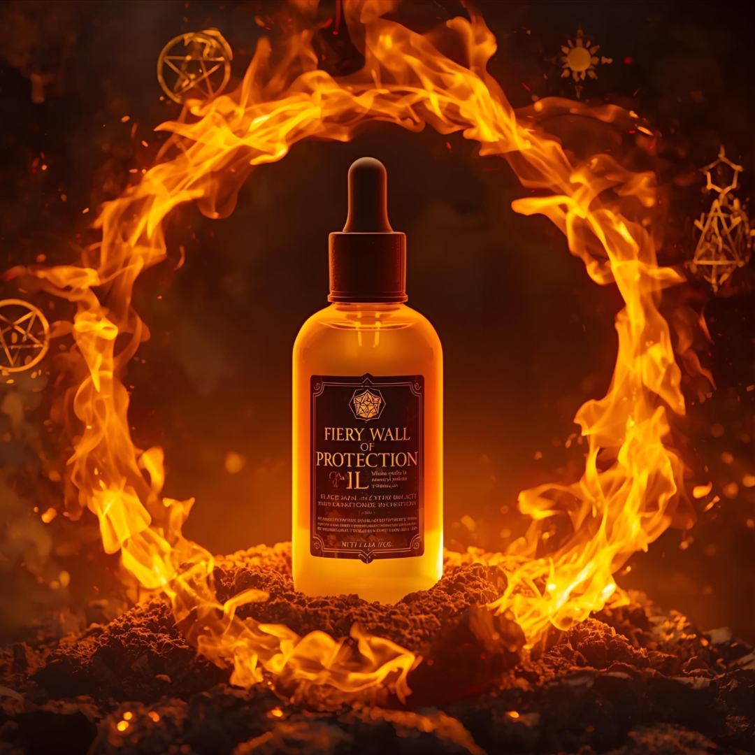 Fiery Wall of Protection Oil – Shield Yourself in Sacred Fire