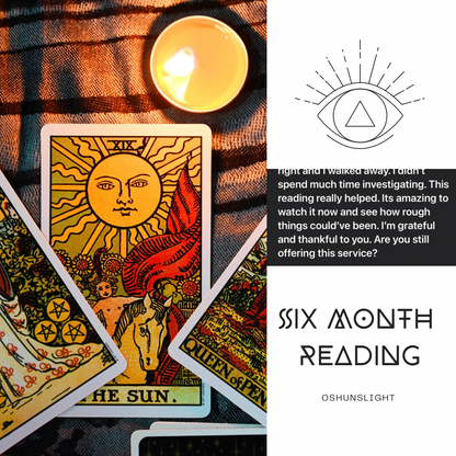 72-Card Love & Money Forecast 6 MONTH READING