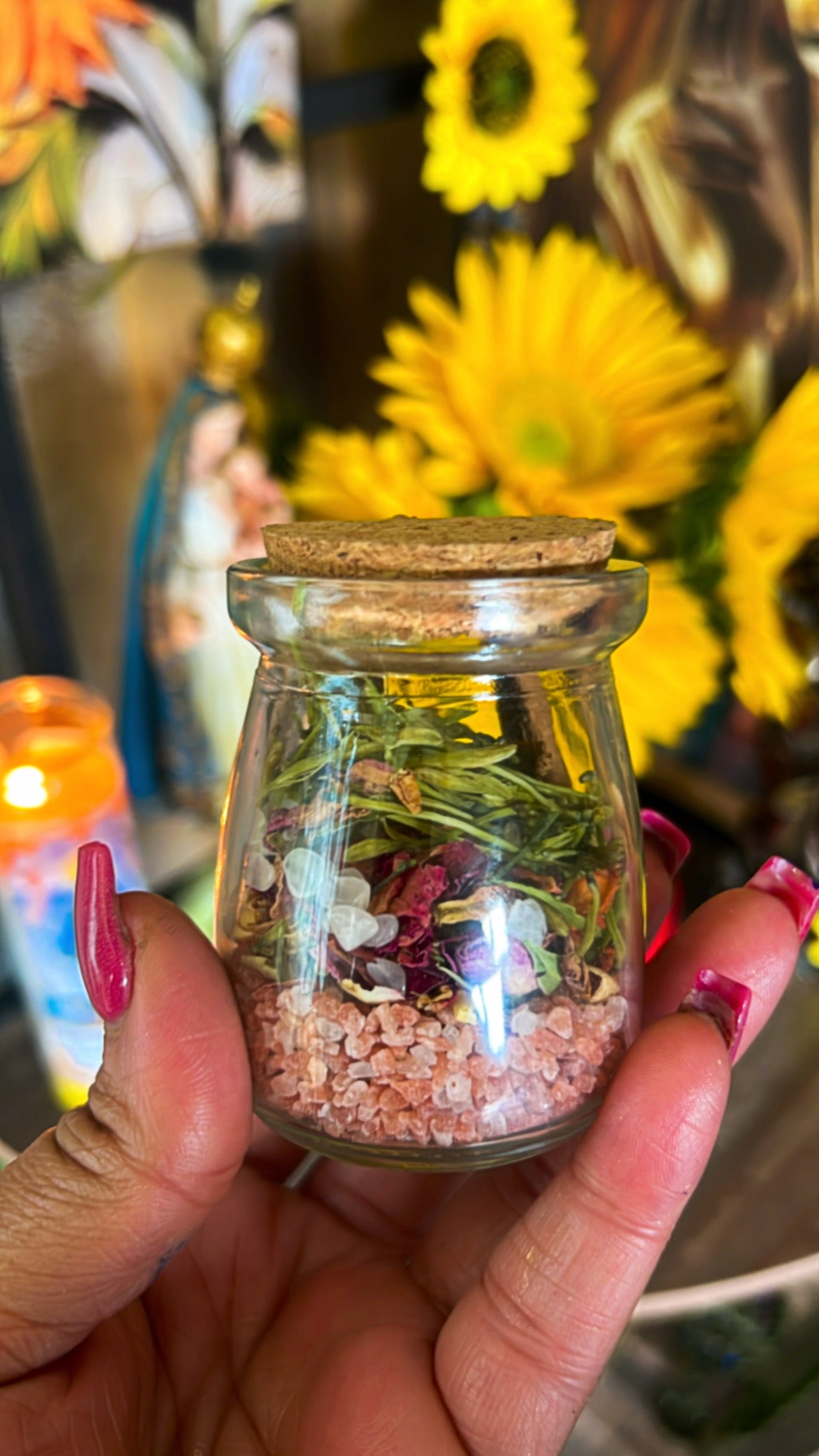Love Attraction or Self Love Witch Bottle