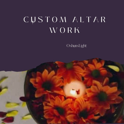 Custom Altar Work – Personalized Hoodoo Ritual Service