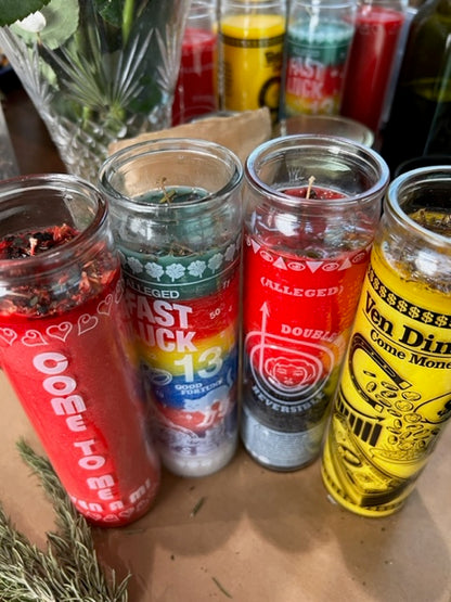 Ven Dinero Candle – Money Drawing & Prosperity Spell
