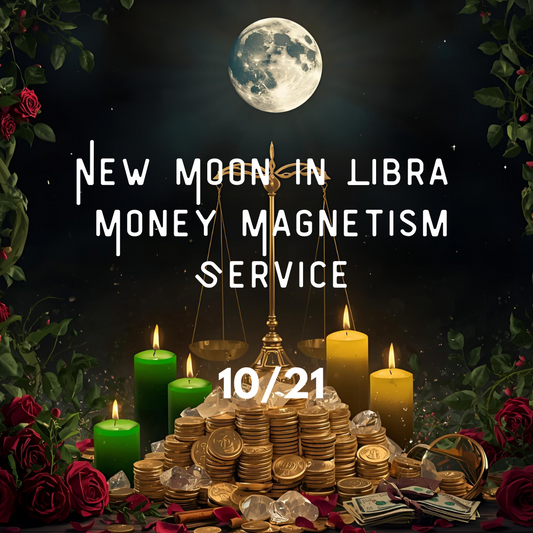 New Moon in Libra Money Magnetism Service