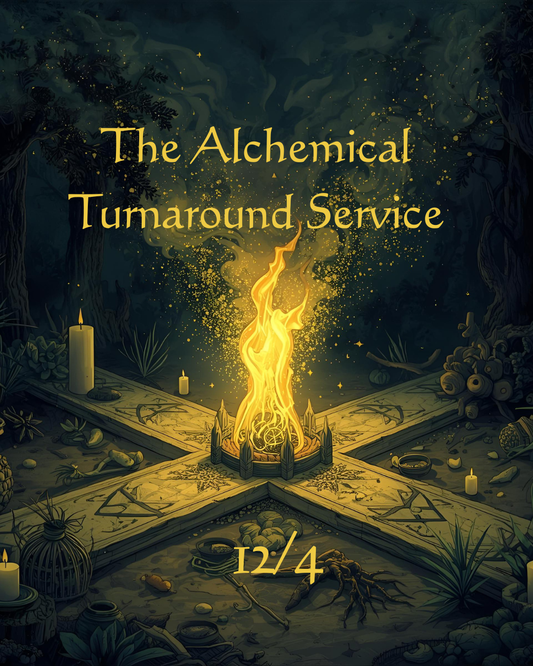 Alchemical Turnaround Ritual Service  | 12/4