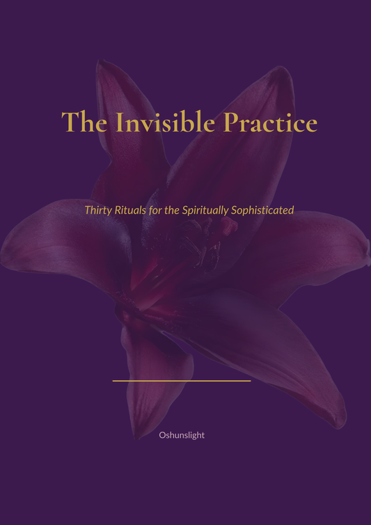 The Invisible Practice: Thirty Rituals for the Spiritually Sophisticated