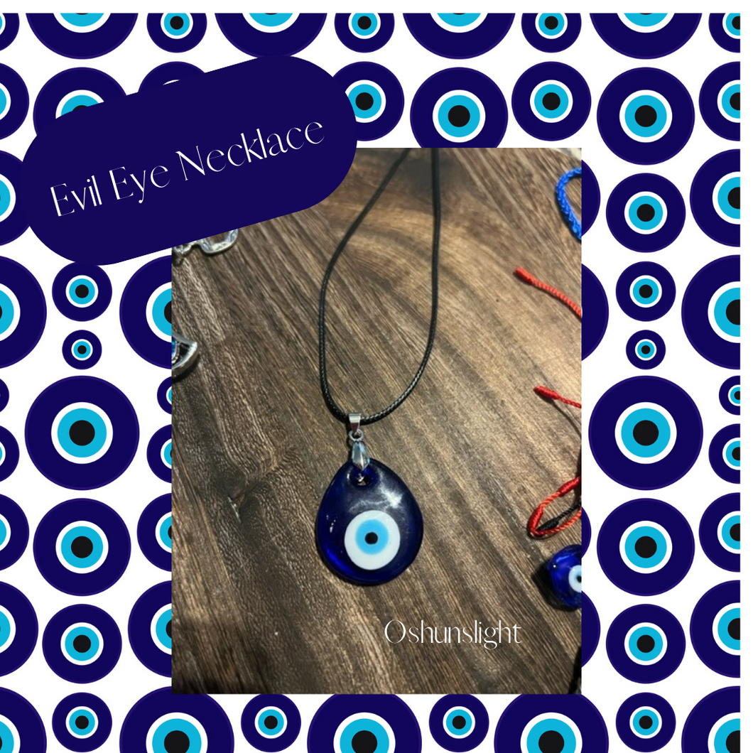 Evil Eye Necklace.