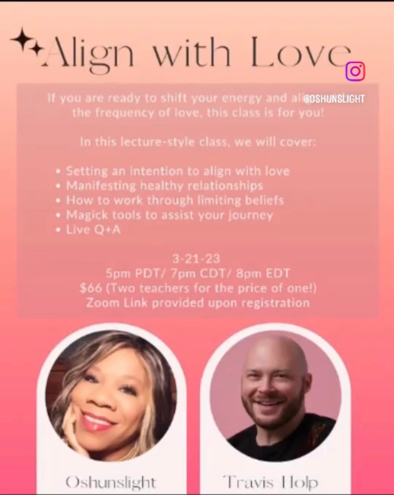 Align with Love Master Class